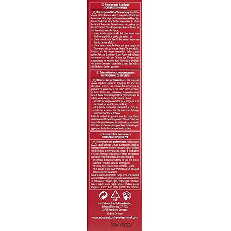 Schwarzkopf Igora Royal Premium-Haarfarbe 6-00 dunkelblond natur extra 60 g – Bild 6