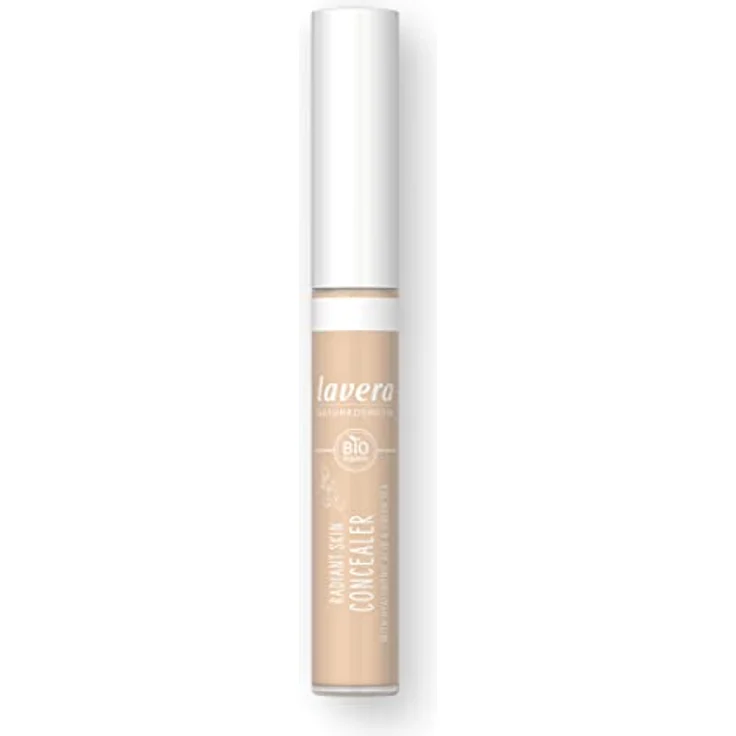 Radiant Skin Concealer -Light 02 - Abdeckung von Augenringen & Unreinheiten - bis zu 8 Stunden Halt- feuchtigkeitsspendend - vegan - Naturkosmetik (1x 5,5 ml) – Bild 2
