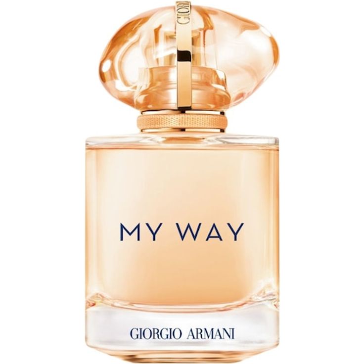 Armani My Way Sunny Vanilla Eau de Parfum Spray Damen 50 ml, blumig-fruchtiger Duft mit Ananas und Jasmin, leuchtend gelber Flakon