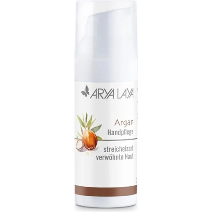 ARYA LAYA Handpflege Argan im 1er-Pack (1 x 50 ml): Nährende & schützende Pflege für Ihre Hände, reichhaltige Formel für streichelzart verwöhnte Haut, vegan, sinnlich orientalischer Duft – Bild 2