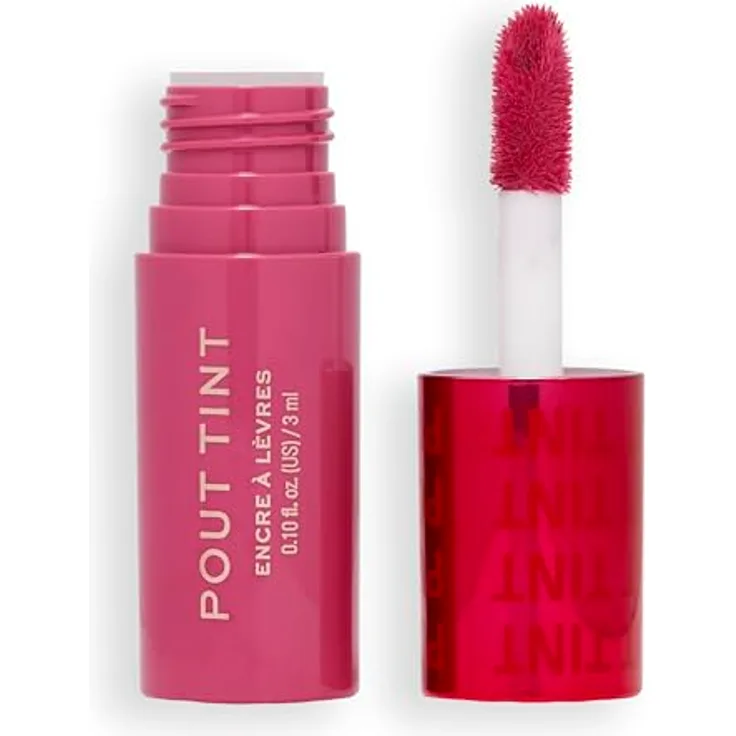 Revolution Beauty London Makeup Revolution, Pout Tint, Leichtes Lippen-Tönung, Mad About Mauve, 3ml, Aufbaubare Farbe, Hydratisierende Formel mit Gloss zu Farb-Finish