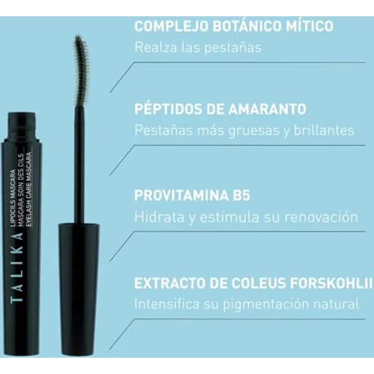 TALIKA LIPOCILS mascara water resistant 8.5 ml, wimpernverstärkende Formel, budgesichere Vorteile – Bild 8