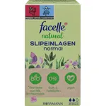 facelle Natural Slipeinlagen Normal – Atmungsaktive, hautfreundliche Einlagen, 40 Stück für täglichen Schutz