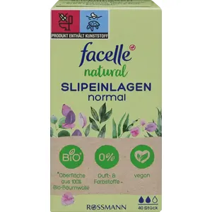 Bild für facelle Natural Slipeinlagen Normal – Atmungsaktive