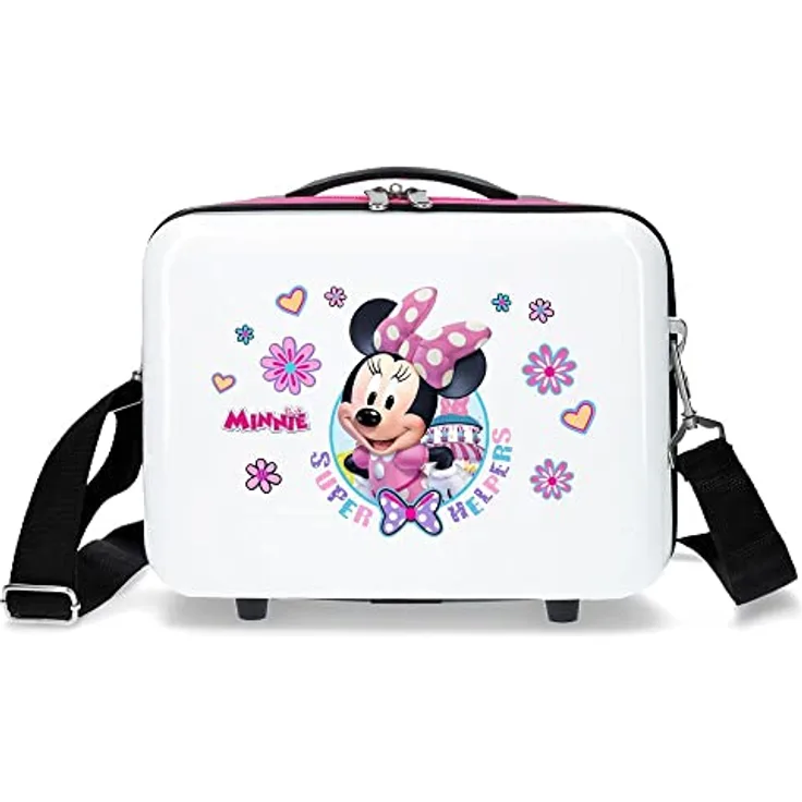 Disney Super Helpers Schminktasche, 29 x 21 x 15 cm, weiß, 29x21x15 cm, Make-up-Tasche
