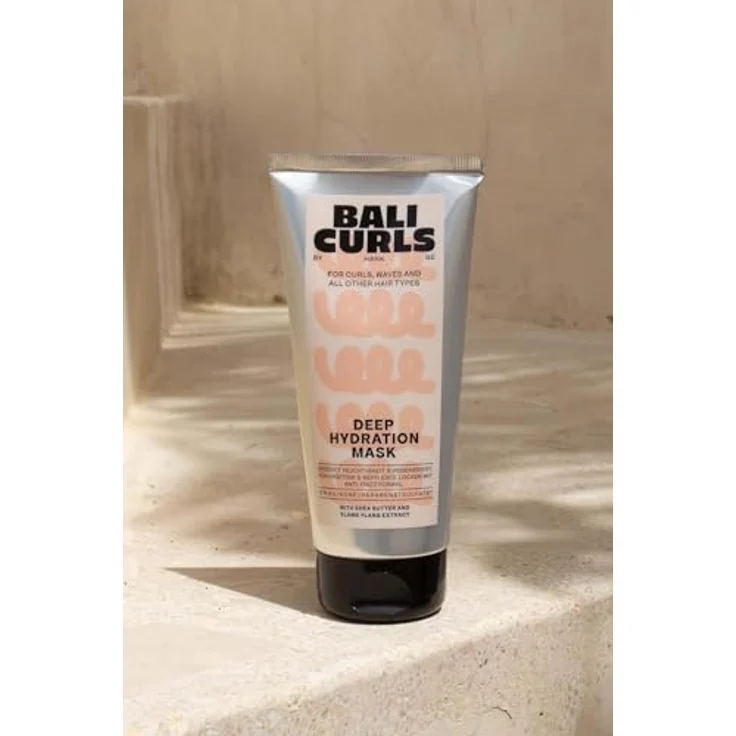 Bali Curls BALI CURLS Deep Repair Mask – Vegane Haarmaske mit Sheabutter, Kokosöl & Avocadoöl – Tiefenpflege für Locken & trockenes Haar mit Ylang-Ylang-Extrakt – 200 ml – Bild 3