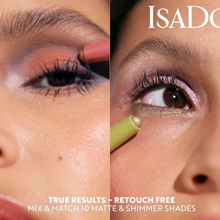 IsaDora The Eyeshadow Stick Matte, langanhaltender matt-finis Lidschatten in Stiftform, Farbton 1.2 g, wasserfest, vegan, dermatologisch getestet – Bild 3