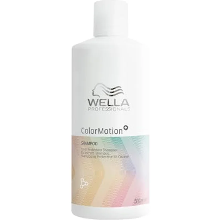 Wella Professionals ColorMotion+ Shampoo, 500 ml, zum Schutz gefärbter Haare, verlängert die Haltbarkeit der Haarfarbe und stärkt Haarfasern – Bild 1