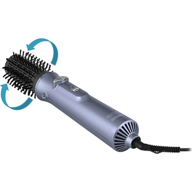 ECG Modifica Hairbrush Moonstone, Warmluftbürste mit keramischer Oberfläche, Geschwindigkeits- und Temperatureinstellung, rot – Bild 6
