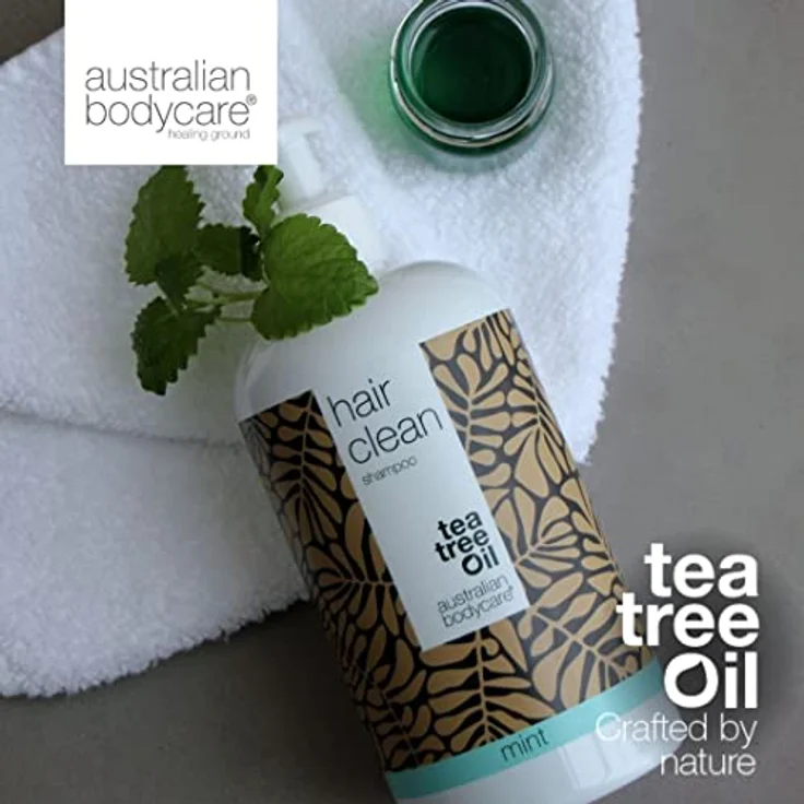 Australian Bodycare Teebaumöl Shampoo 500 ml | Anti-Schuppen, Juckende, Trockene Kopfhaut | Tee Tree Oil und Mint, auch zur Kopfhautpflege bei Schuppenflechte, Ekzemen, Neurodermitis & Pickeln – Bild 4