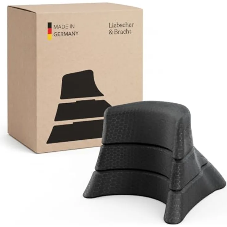 Liebscher & Bracht Nackenretter, 3-tlg. Nacken-Massagegerät mit Aufsatz und zwei Sockeln, inkl. 3 Monate Zugang zur Liebscher & Bracht App