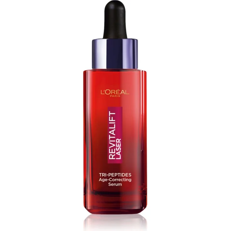 L’Oréal Paris Revitalift Laser, Antifalten Serum mit Peptiden, 30 ml, für glattere und elastischere Haut