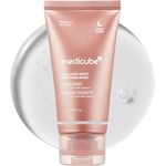 Medicube Collagen Night Wrapping Cream, Gesichtsmaske für Elastizität und Hydratation, über Nacht Pflege mit Kollagen-Wrapping-Film, 75 ml