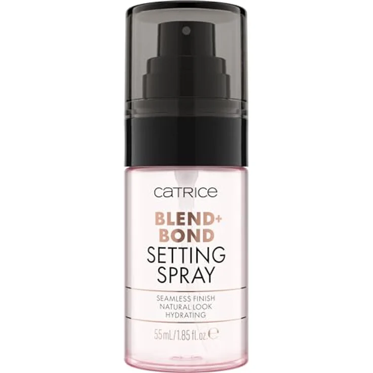 CATRICE Blend + Bond Setting Spray, feuchtigkeitsspendendes Fixing Spray mit Hyaluronsäure und Bio-Haferextrakt für ein natürliches, frisches Finish – Bild 2
