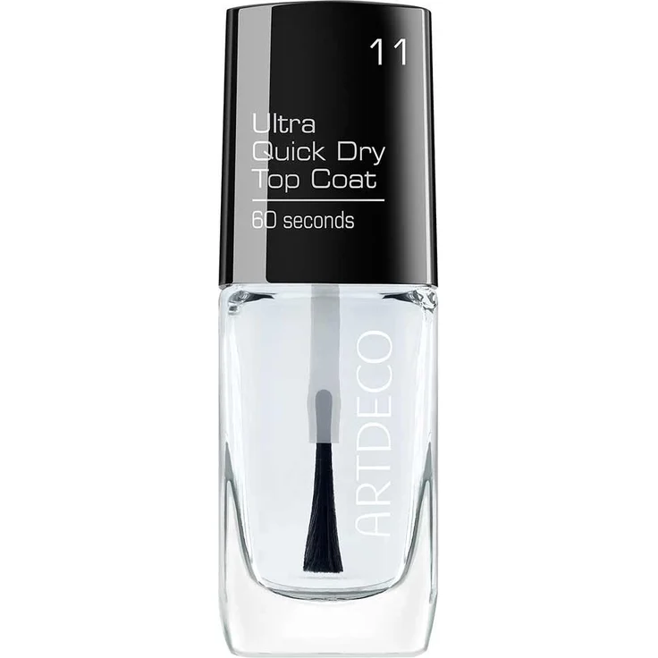 Artdeco Ultra Quick Dry Top Coat, Überlack 10 ml, transparenter Nagellack – Bild 2