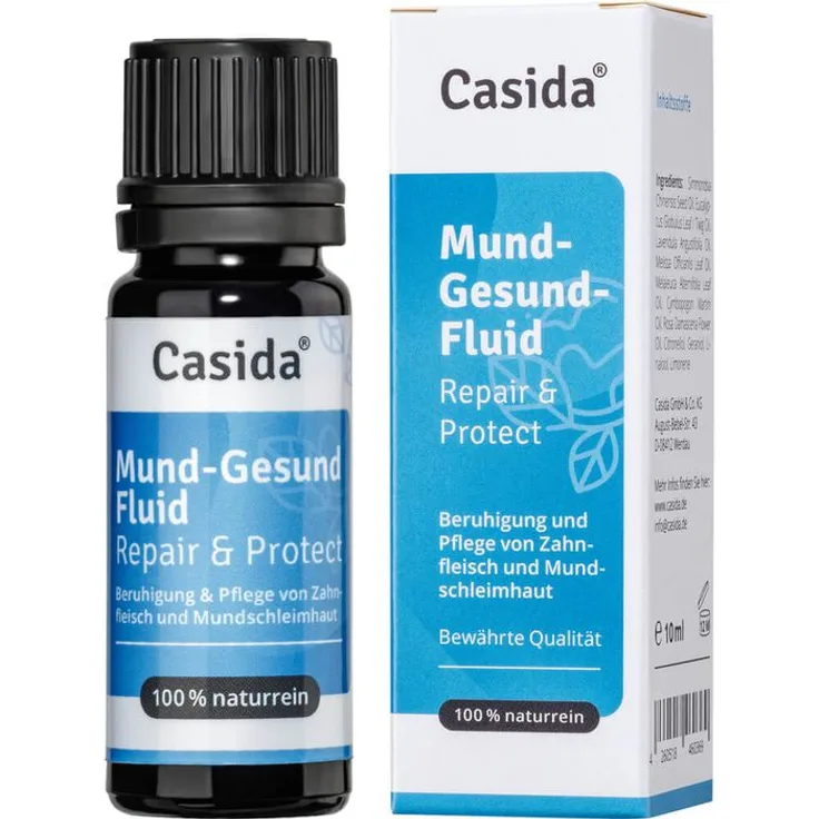 Casida Produkte Mund-Gesund Fluid Repair & Protect Zahnfleischpflege 10 ml