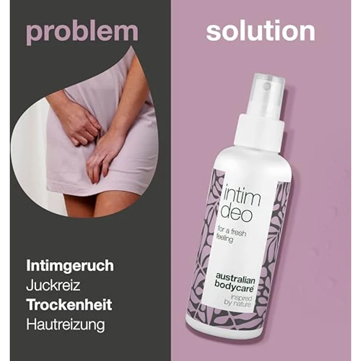 Australian Bodycare Intim Deo Geruchsblock – 100% vegan, Teebaumöl gegen unangenehmen Geruch im Intimbereich, 100 ml – Bild 2