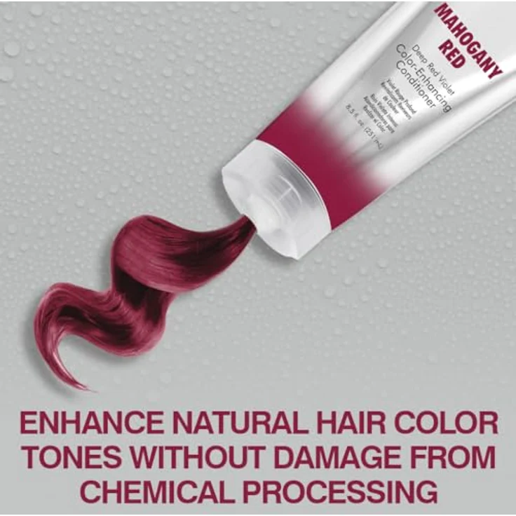 Chi Ionic Color Illuminate Conditioner Mahogany Red 251 ml – Bild 4