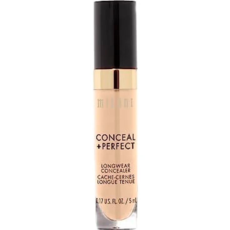 Milani Conceal + Perfect Longwear Concealer, 5 ml, wasserfeste Formel, leicht und nahtlos verblendbar, Farbe Light Vanilla – Bild 7