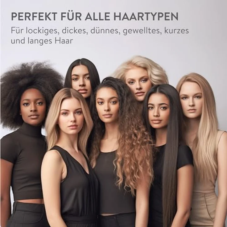 H&S Haargummi Set, braun, 100 Stück Zopfgummis 4mm - weich, elastisch, metallfrei, für alle Haartypen – Bild 4