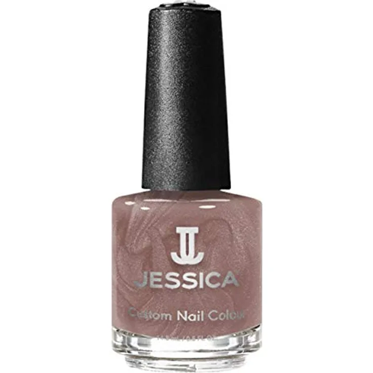 Jessica Cosmetics Nail Colour Tea Rose, frostiger Nagellack, 14.8 ml