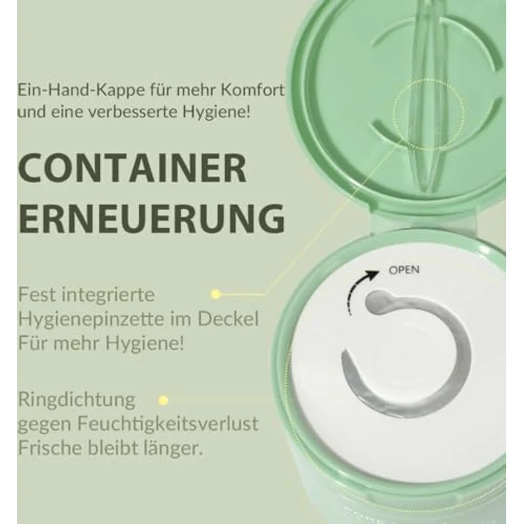 Mizon Pore Fresh, Gesichtsreinigung Peeling Toner Pad mit AHA, BHA und PHA, 60 Stück, 60 ml – Bild 2