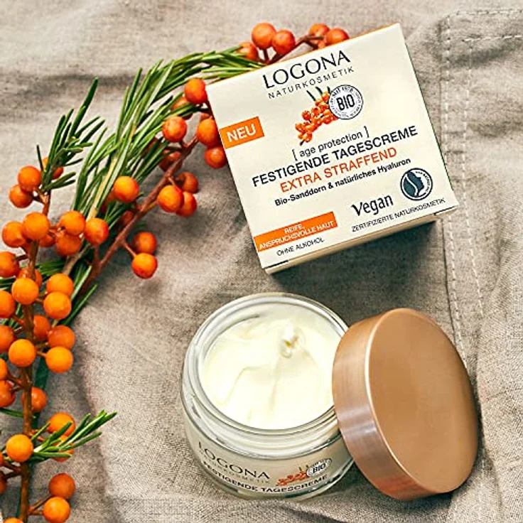 Logona Age Protection Festigende Tagescreme extra straffend Gesichtscreme 50 ml – Bild 3