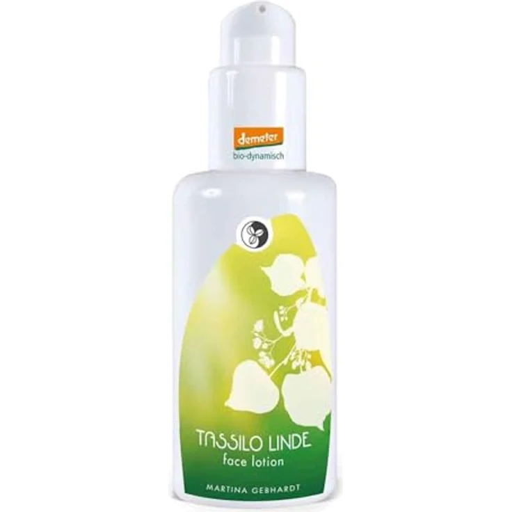Martina Gebhardt Gesichtslotion Tassilo Linde - Feuchtigkeitsspendende Lotion für Mischhaut, 100ml – Bild 2