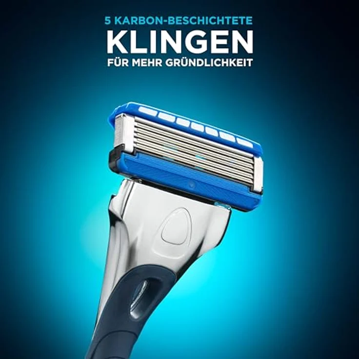 Wilkinson Hydro 5 Skin Protection Regular Rasierer + Ersatzklingen 8 Stück – Bild 4