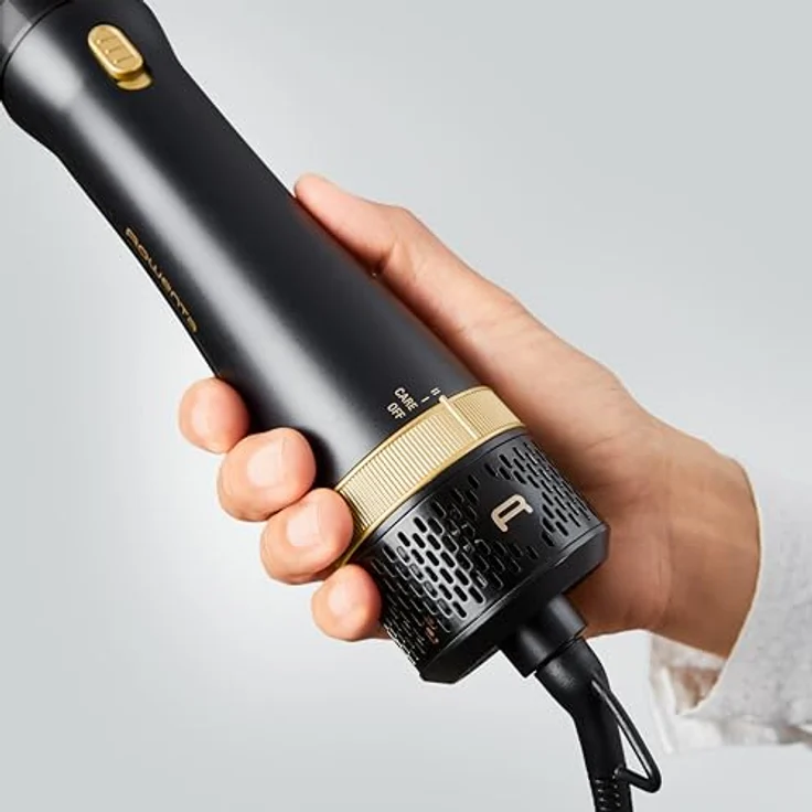 Rowenta Express Style CF6330F0, Warmluftbürste mit 800 Watt Leistung, 3 Betriebsstufen und Aufsatz für Wellen und glättende Bürste – Bild 9
