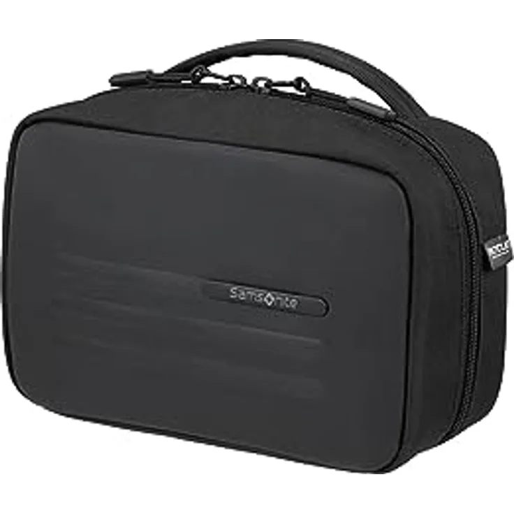 Samsonite Stackd Toilet Kit - Kulturbeutel, 22 cm, Schwarz (Black)