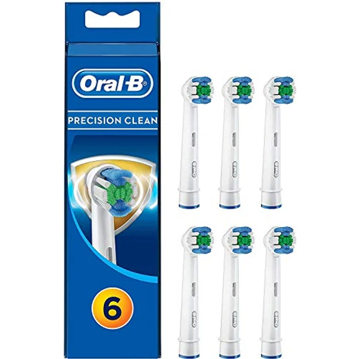 Oral-B Precision Clean mit Bakterienschutz, verhindert bakterielles Wachstum auf den Borsten, 6er-Pack – Bild 2