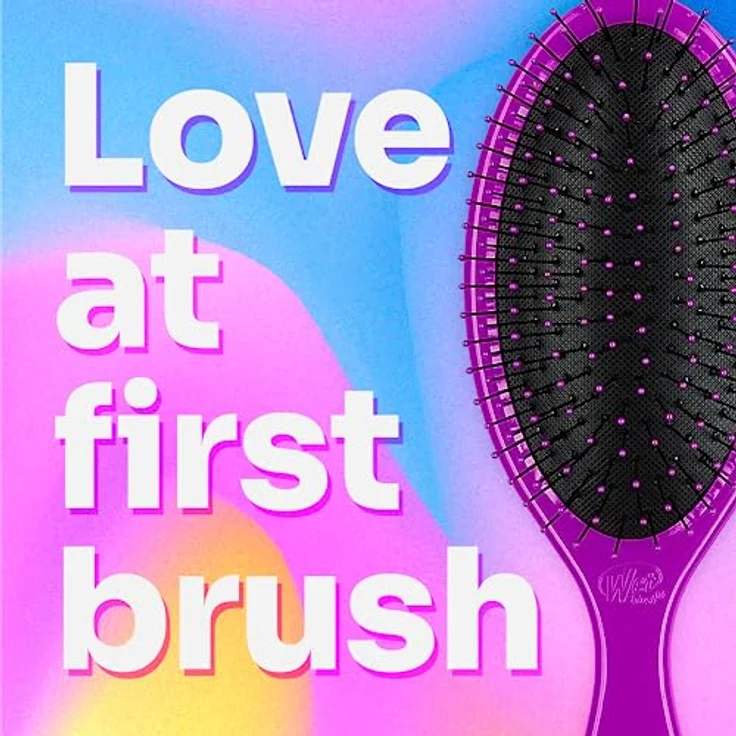 Wet Brush Original Detangler, Purple – Bild 3