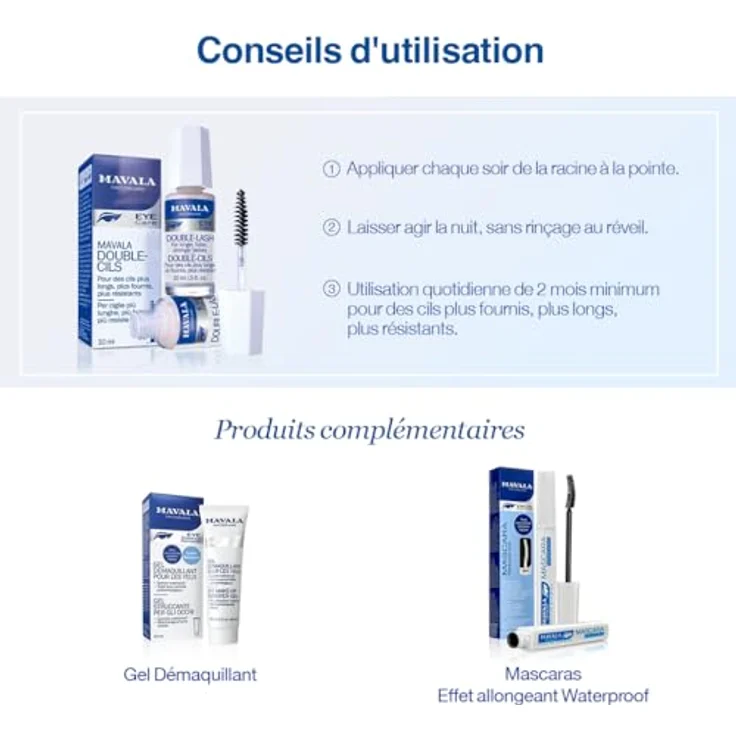 Mavala Double-Lash 10 ml Wimpern und Augenbrauen – Bild 5