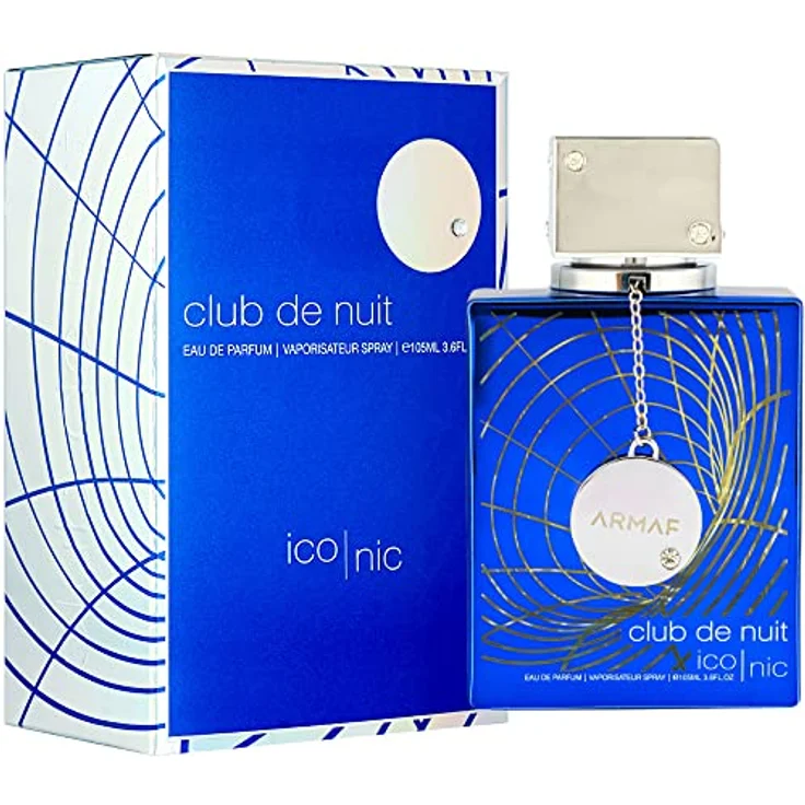 Armaf Club De Nuit Blue Iconic Eau de Parfum, 105 ml, Spray - Herrenduft mit Grapefruit, Minze und Weihrauch – Bild 3
