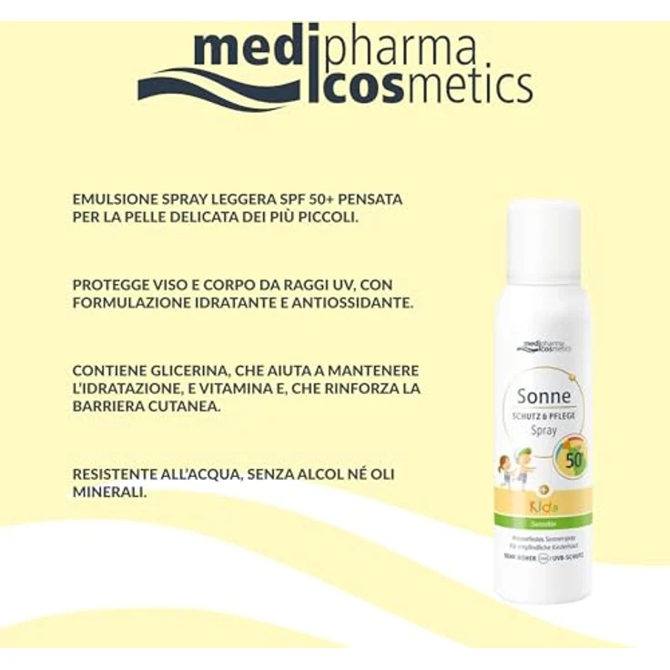 Dr. Theiss SONNE Schutz & Pflege Spray Kids LSF 50+, 150 ml für empfindliche Kinderhaut – Bild 3