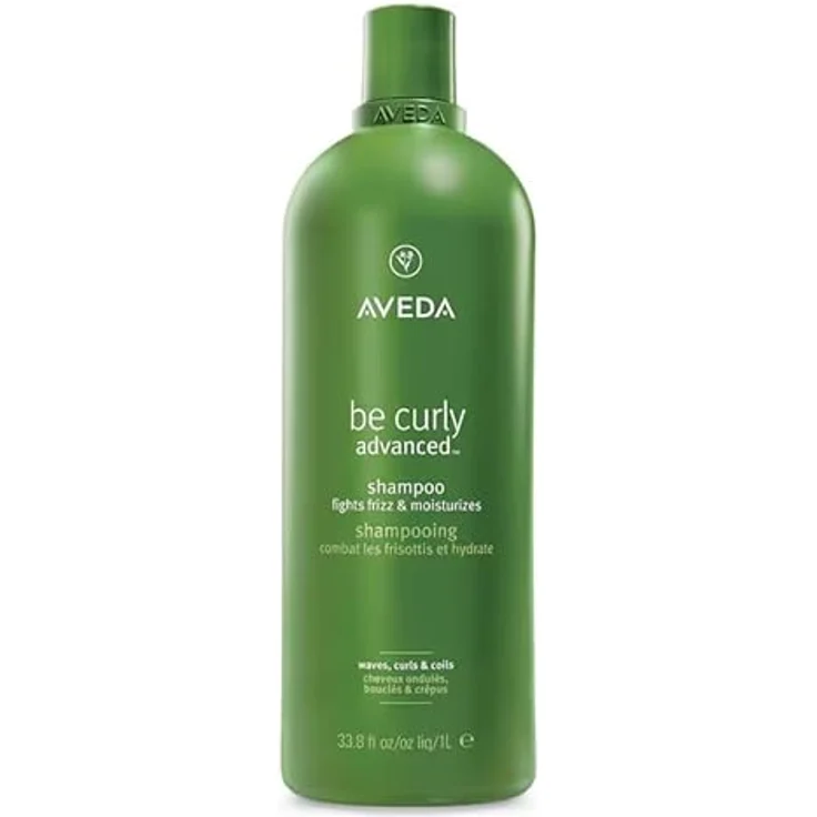 Aveda Be Curly Advanced™ Shampoo, Shampoo für lockige und wellige Haare, 1000 ml, vegane Formel mit 94% natürlichen Inhaltsstoffen – Bild 1
