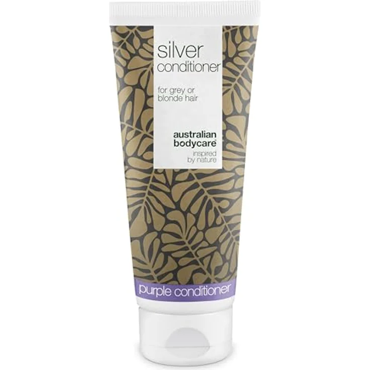Australian Bodycare Silber Conditioner, gegen Gelbstich in blondem, grauem & silbernem Haar, mit violetten Pigmenten & Panthenol für Glanz & Pflege – Bild 1