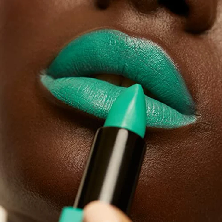 3INA The Lipstick Lippenstift, hochdeckend, 4,5 g, Farbe Nr. 793 - Turquoise, mit Vitamin E und Sheabutter, matt oder glänzend – Bild 3