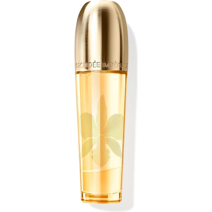 Guerlain Orchidée Impériale Fundamental Oil, Anti-Aging Gesichtsserum mit 20 pflanzlichen Ölen, 30 ml, Weiss