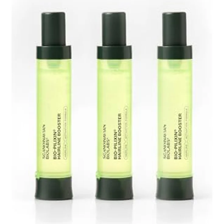 Scandinavian Biolabs Bio-Pilixin® Hairline Booster Refill, aktivierende Haaransatz-Formel ohne Rollerball-Applikator, vegan, 15 ml (3er-Pack) – Bild 1