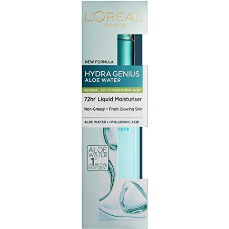 L'Oréal Paris Hydra Genius Aloe Water 72H Feuchtigkeitsspendendes Gesichtsgel 70 ml für Frauen – Bild 3
