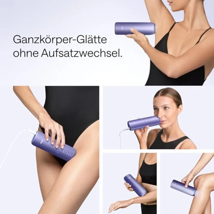 Ulike Air 3 Sapphire Ice Cooling, IPL-Haarentfernungsgerät in elegantem Violett für schmerzfreie Anwendung – Bild 2