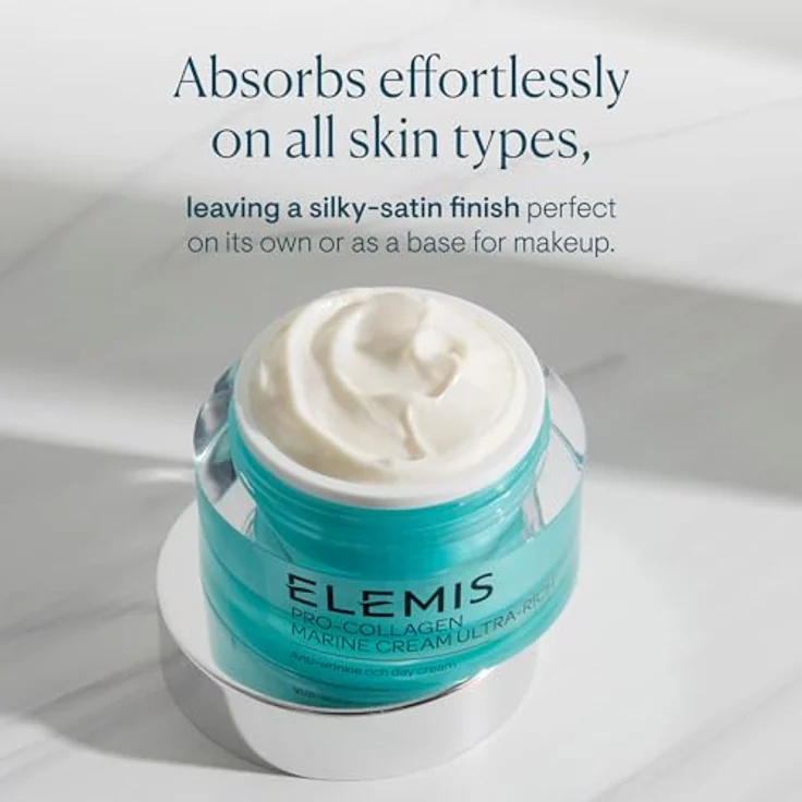 Elemis Gesichtspflege Pro-CollAgen Marine Cream Ultra Rich 50 ml, reichhaltige Pflege – Bild 3