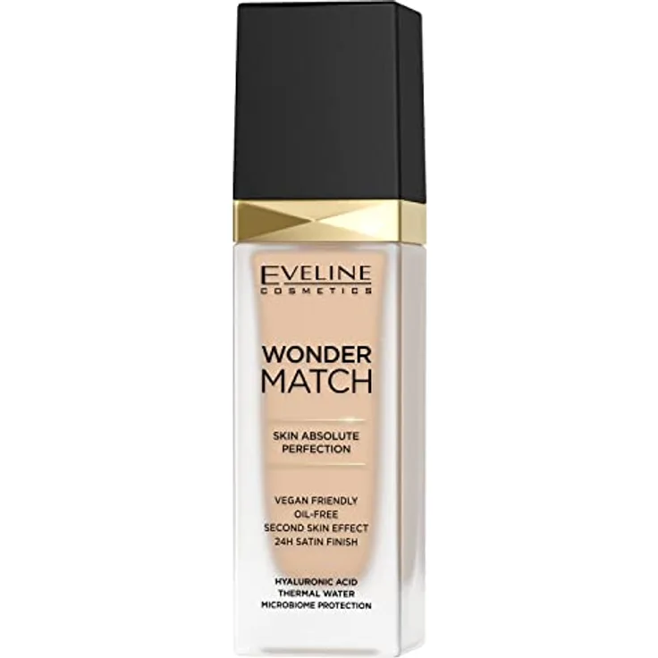 Eveline Cosmetics Wonder Match Luxuriöse Gesichtsgrundierung, 30 ml, 16 Light Beige