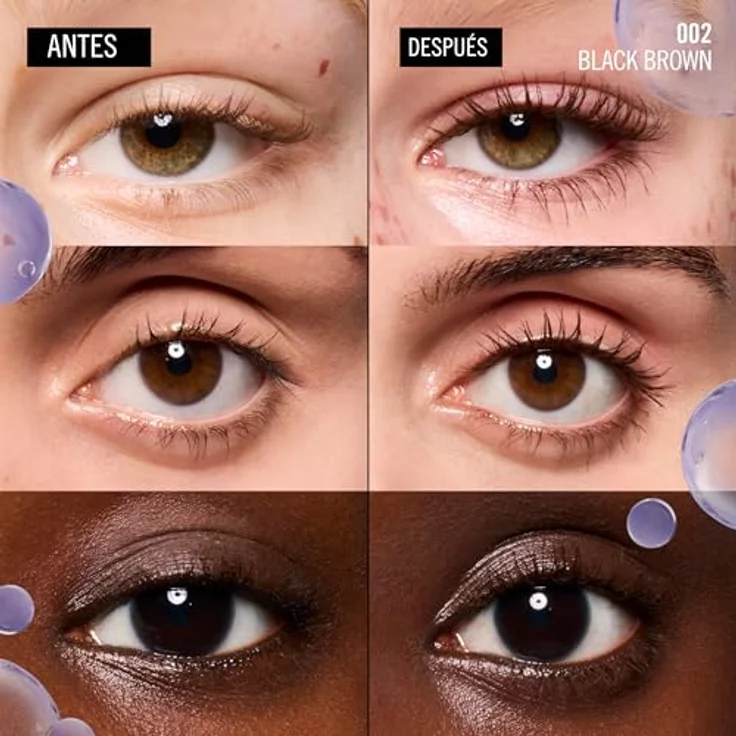 Rimmel Wonder'Bond Wimpernverlängernde Volumenmascara, intensiv braun, 11 ml – Bild 5