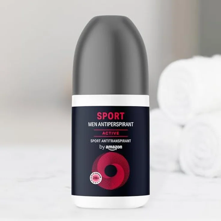 by Amazon Unsichtbarer Sport-Antitranspirant-Roll-On für Herren, 24 Stunden Geruchsschutz, 75 ml, vegane Rezeptur, dermatologisch getestet – Bild 5