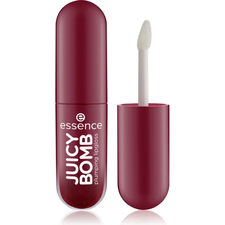 essence Juicy Bomb Lipgloss, volumengebender Effekt, Farbton 02 Sour Cherry, 2.6 ml