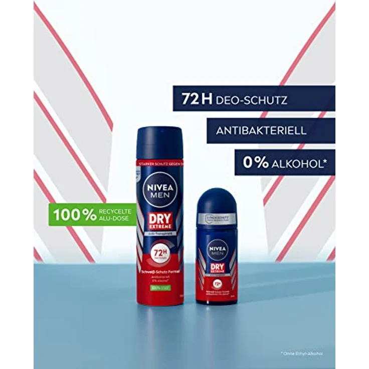 NIVEA MEN Dry Extreme Deodorant Roll-On 50 ml – Bild 2