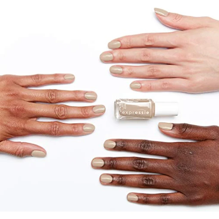 Essie Schnelltrocknender Nagellack „expressie“, Nr. 345 millennium momentum, Nude, Vegane Formel, 10 ml – Bild 4